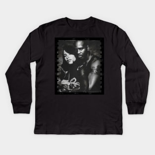 DMX AND AALIYAH FOREVER LOVE Kids Long Sleeve T-Shirt